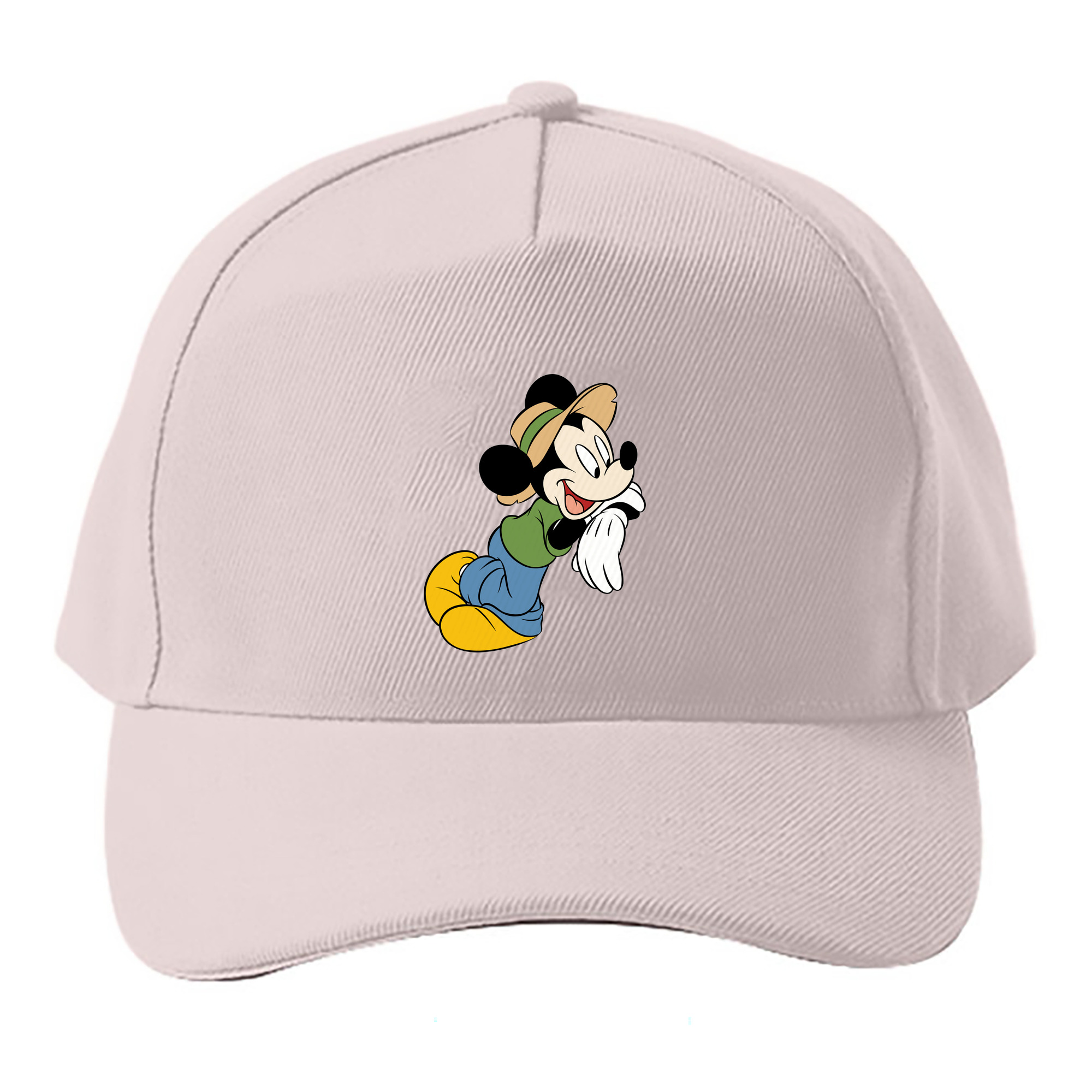 （画像用） ミッキーマウス Mickey Mouse ベースボールキャップ 綿100％ 男女兼用 帽子 スポーツ